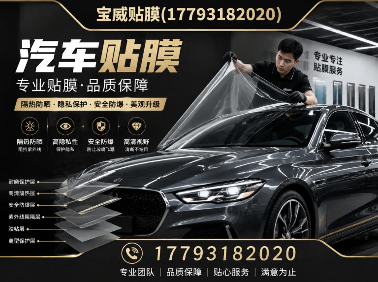 兰州宝威贴膜展示图